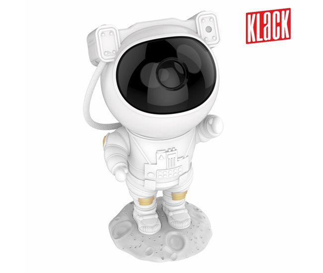 Proyector de luz de astronauta de cielo nocturno Klack® Blanco