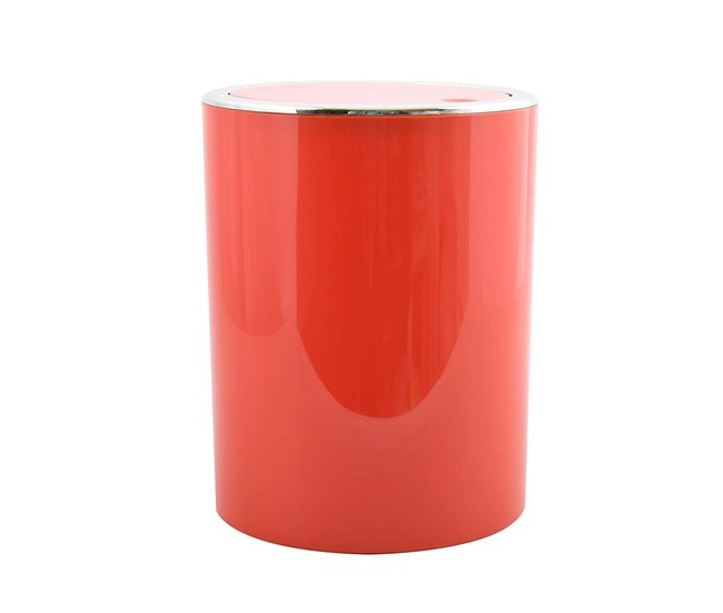 Cubo De Basura "Kamaka" 6L Rojo