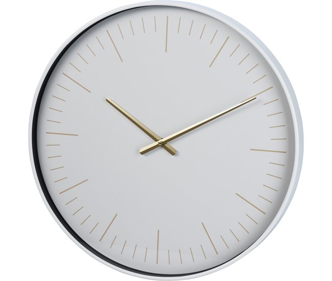 Reloj pared OURO 50x4 cm Blanco
