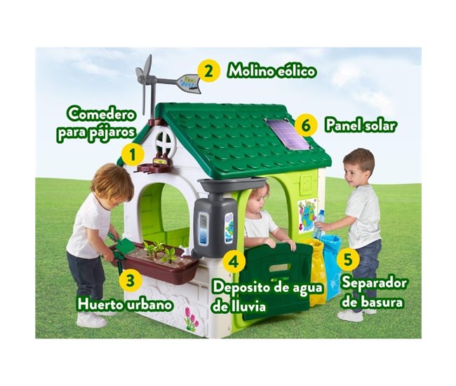 Casa Infantil de Juego Eco House Multicolor