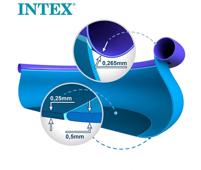 Piscina hinchable Easy Set INTEX Azul