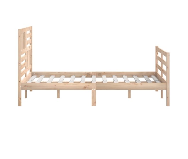 Estructura de cama 120x190 Madera