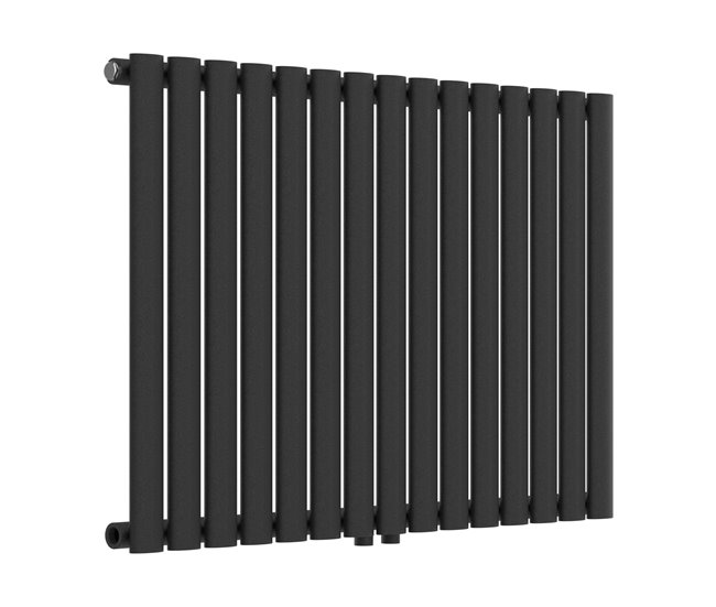 Radiador de panel Nore de Diseño monocapa tubular acero Negro