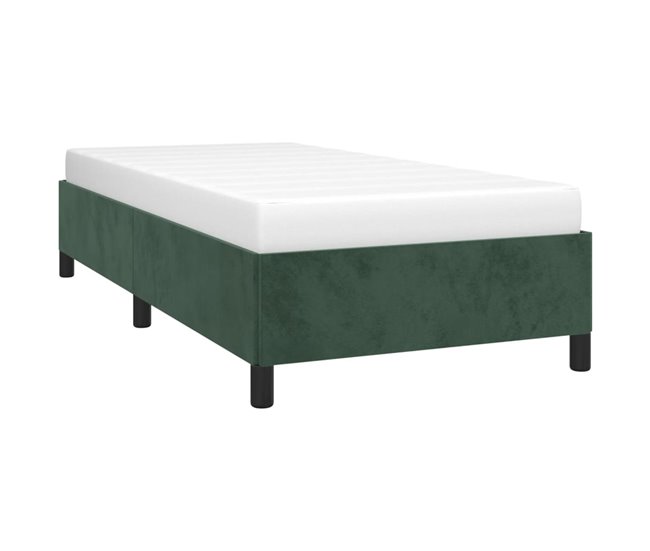 Estructura de cama 90x200 Verde