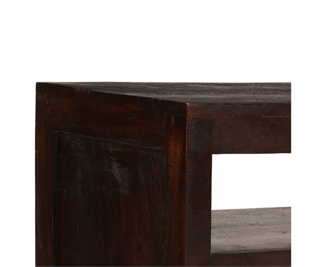 Mueble para TV madera maciza acacia oscuro 2502043 Marron