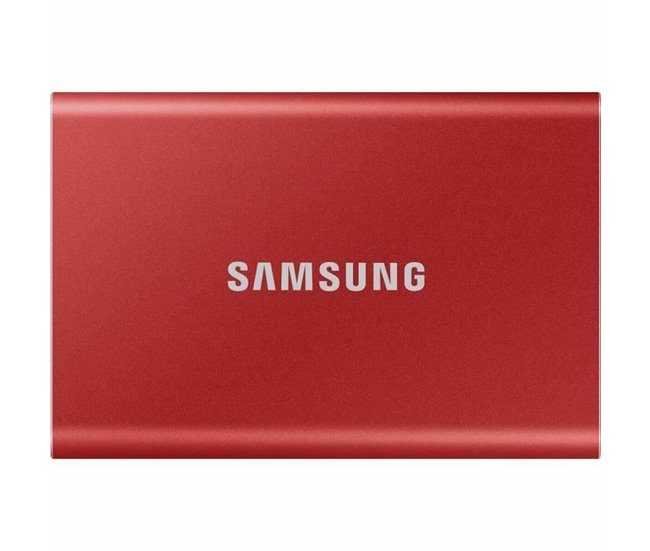 Disco Duro Externo Portable SSD T7 Rojo
