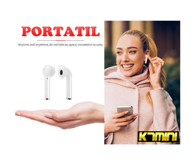 Auriculares Bluetooth Inalambrico 5.0 I200000 Klack® Compatible