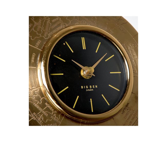 Reloj Presume De Casa Cousteau Dorado