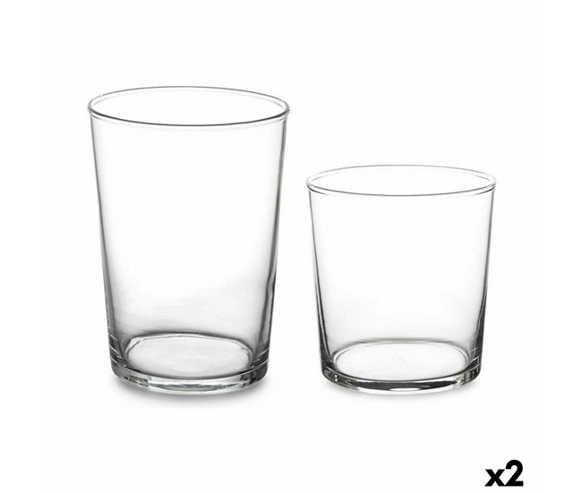 Set de Vasos Bistro Transparente