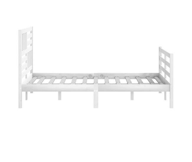 Estructura de cama 150x200 Blanco