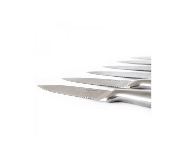 Cuchillos Profesionales De Carne Cecotec Gris