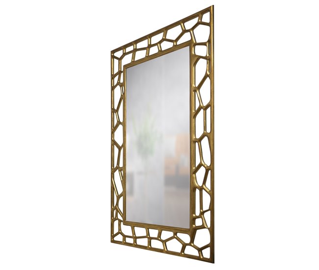 Espejo de pared KENIA Amarillo
