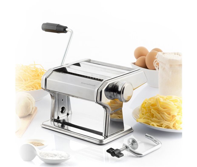 Máquina para Hacer Pasta Fresca con Recetas Plata