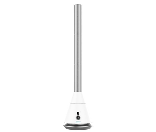Ventilador de torre EnergySilence 9850 SkyLine Bladeless Pro Cecotec Blanco