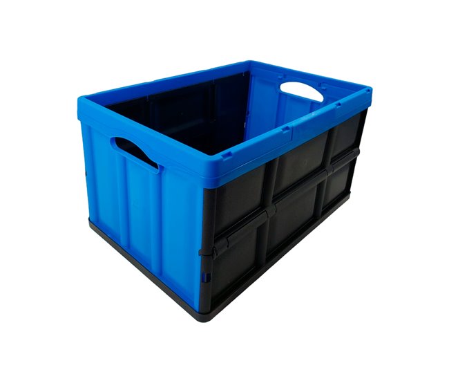 Caja plegable Azul/ Negro