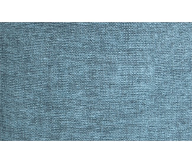 Silla de comedor RIZOS tapizada en tela Azul