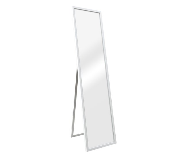 Espejo de Pie Giovinazzo inclinable [en.casa] 38x2 Blanco Mate/ Sahara