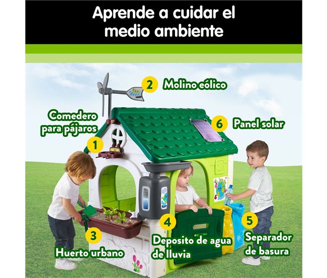 Casa Infantil de Juego Eco House Multicolor