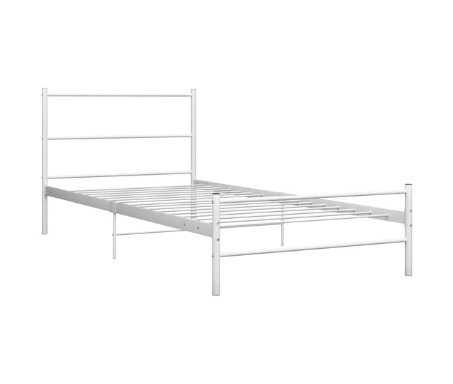 Estructura de cama 100x200 Blanco