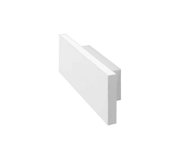 Aplique De Pared Aluminio Serie Thin Blanco
