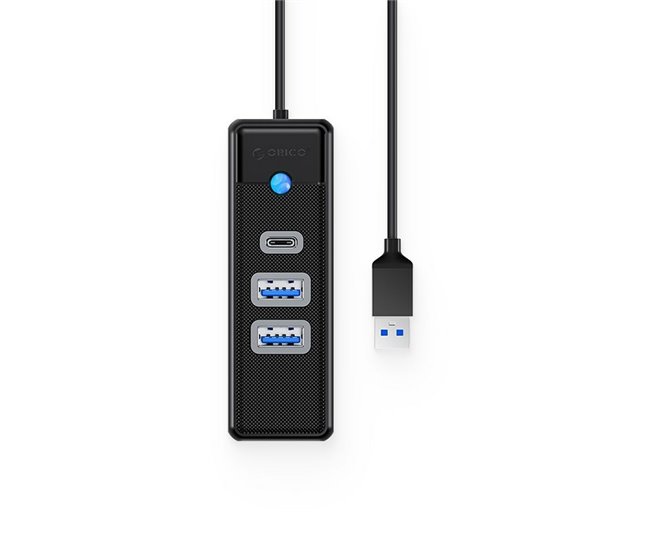 Hub USB PWC2U-U3-015-BK-EP Negro