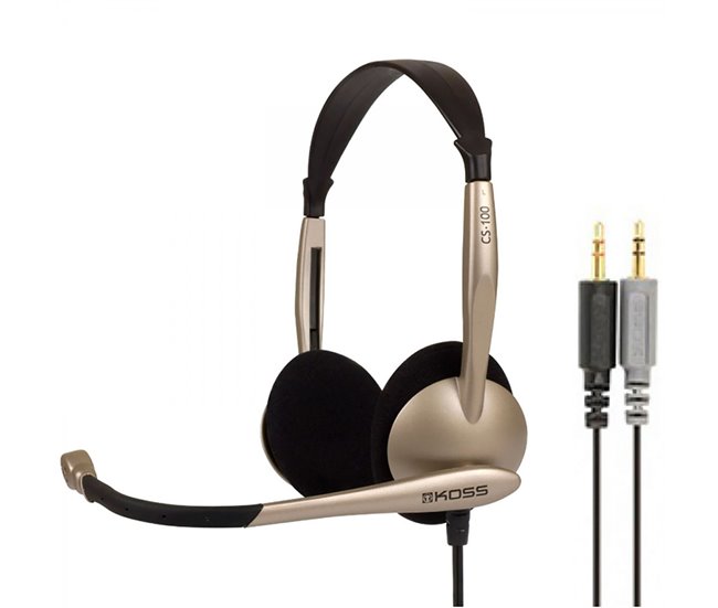 Auriculares con cable KOSS CS100 Beige