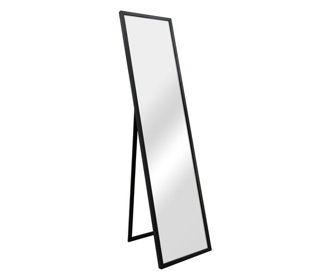 Espejo de Pie Giovinazzo inclinable [en.casa] 38x2 Negro