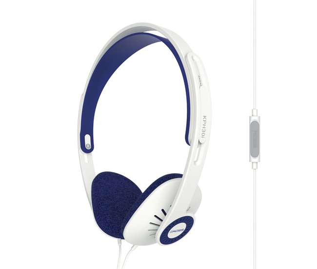 Auriculares con cable KOSS KPH30iW Blanco