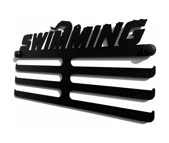 Medallero Swimming Negro