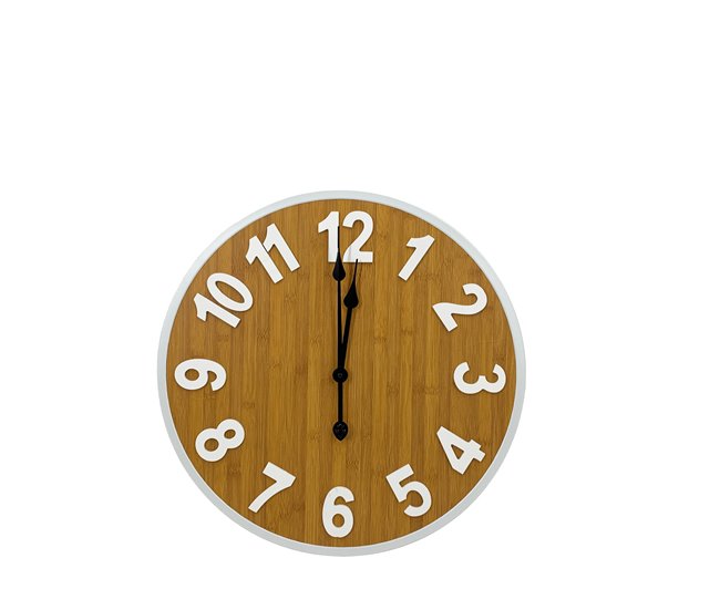 Reloj pared CHENG marca CONFORAMA Madera