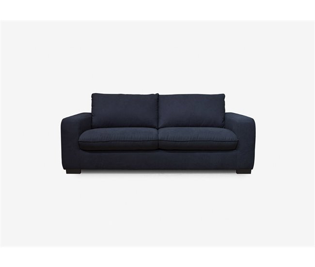 SWEET Sofá cama de 3 plazas con apertura italiana Azul