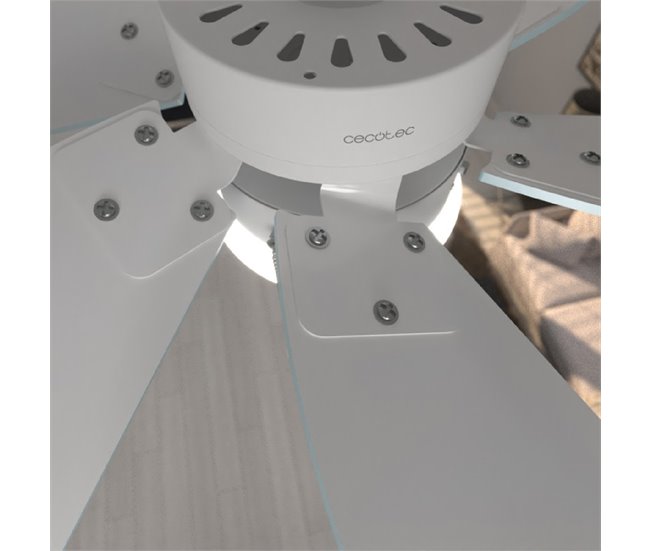 Ventilador de techo EnergySilence Aero 3600 Vision Sky Cecotec Azul Claro