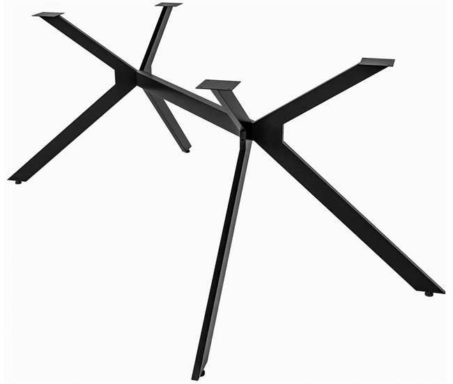Pata de mesa - Cascada - Metal 155x93 Negro