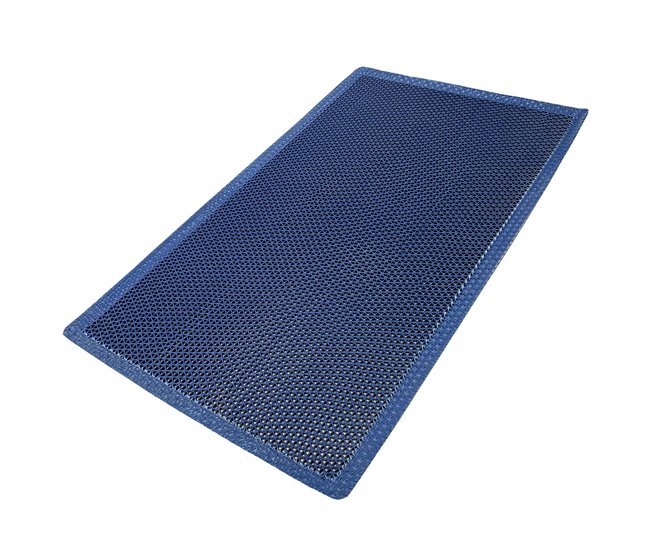 Acomoda Textil – Felpudo de Baño Resistente al Agua y Humedad. Azul