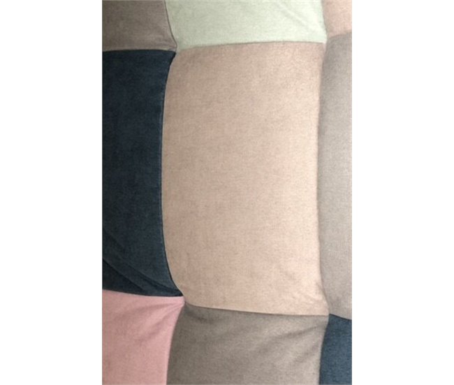 Sofá cama de tela MARIE estampado multicolor Estampado