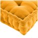 Acomoda Textil – Cojín de Suelo Acolchado con Asa (1 Unidad) 50x50 Amarillo
