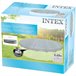 Cobertor deluxe INTEX para piscina ultra frame protección uv Gris