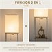 Lámpara de Pie HOMCOM B31-317 Multicolor