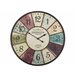 Beliani Reloj de pared BOSWIL Multicolor