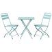Conjunto de mesa y sillas plegables de exterior Mia Azul