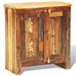 Aparador armario de almacenamiento en madera reciclada puertas 4402002 Marron
