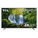 TV con Androidtv de 43" 4K HDR, Google Voice TCL 43P615  Negro