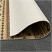 Alfombra de Bambu natural antideslizante alfombra de calidad Negro