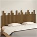 Cabecero de cama de pared madera maciza 185 Marron