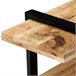 Mueble TV de madera maciza de mango hierro 2502035 Marron