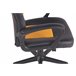 Silla sillón de oficina de diseño deportivo BUR10486 Negro