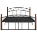 Estructura de cama 140x200 Marron