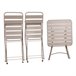 Conjunto de mesa y sillas plegables de exterior Mia Granito Topo