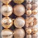 Bolas de Navidad Dorado