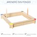 Arenero Infantil Outsunny 343-035 Madera